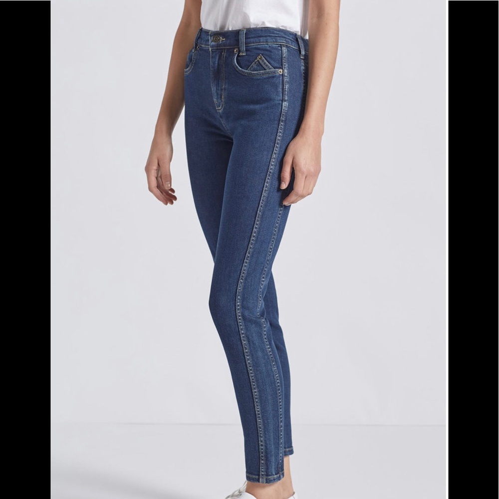 Current Elliot high waist ankle skinny stiletto